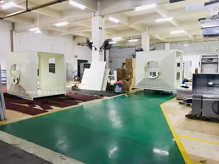 增壓新風過濾箱生產安裝現場實拍圖 增壓新風過濾箱生產安裝現場實拍圖